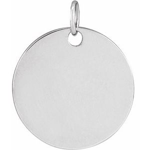 Sterling Silver Poppy August Birth Flower Pendant 88529:173:P