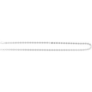 Sterling Silver 4 mm Mirror 16" Chain CH1268:104:P