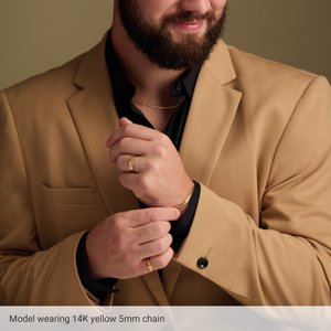 Sterling Silver 5 mm Miami Cuban Curb 8" Chain CH1243:107:P