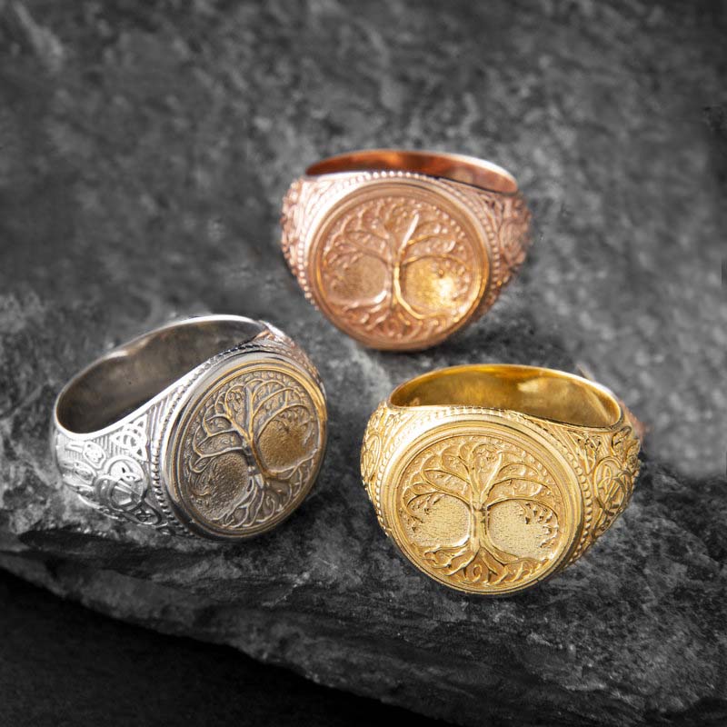 Helloice Tree of Life Unique Ring