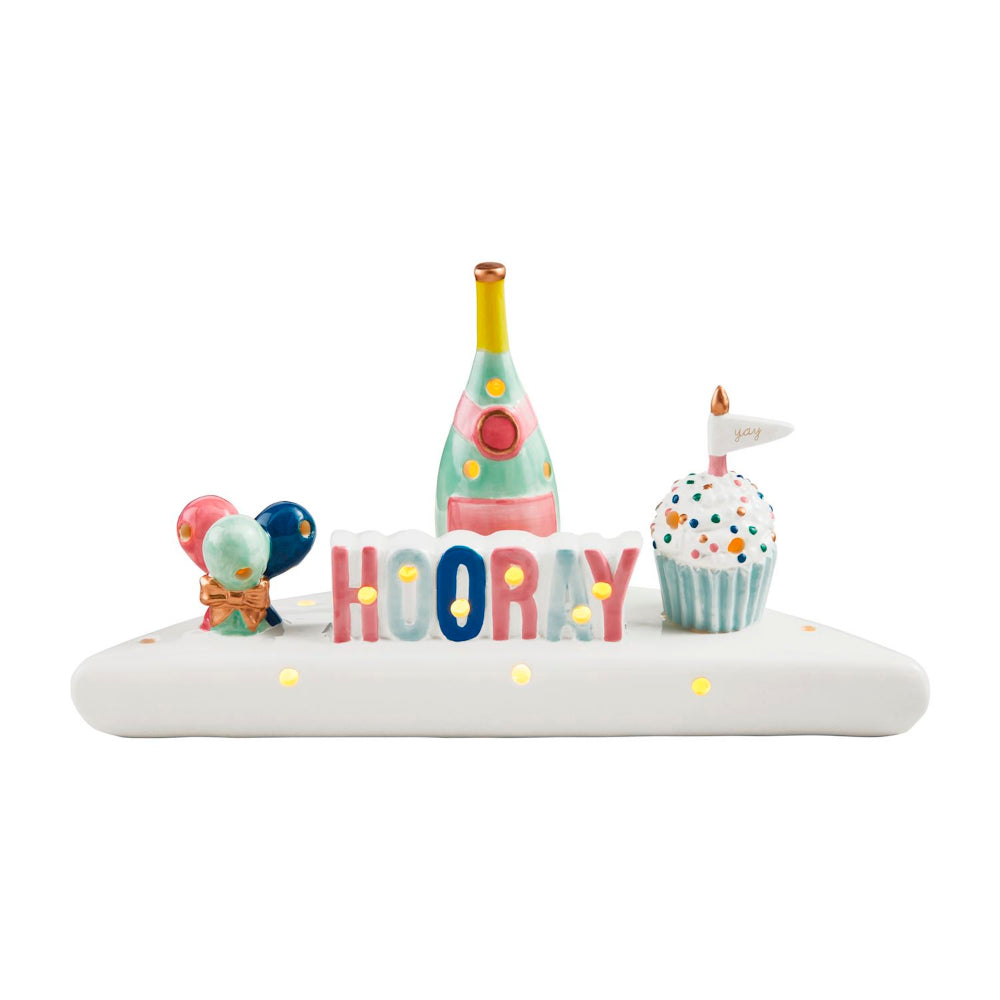 Mud Pie Birthday Large Scene Sitter