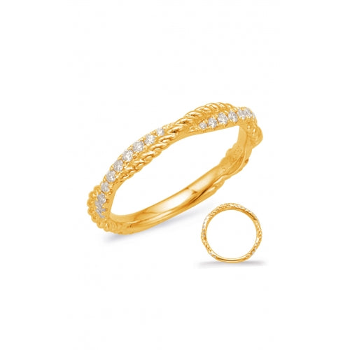 S Kashi & Sons Braided Wedding Band EN7969-B75YG