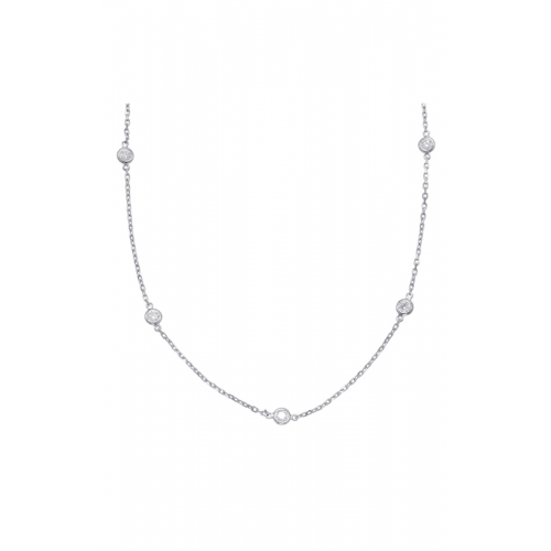 S Kashi & Sons Diamond By The Yard Necklace  N1077-2.7MWG