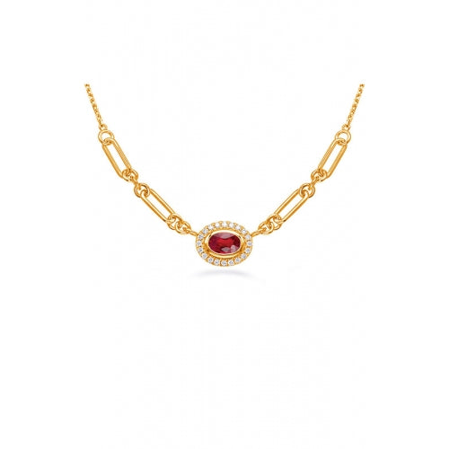 S. Kashi & Sons Ruby Necklace N1319-RYG