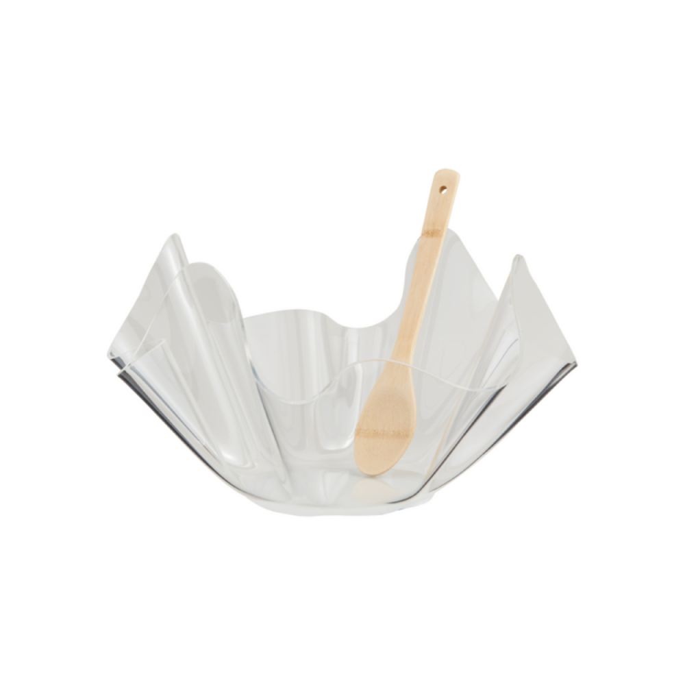 Mud Pie Acrylic Ruffle Bowl Set