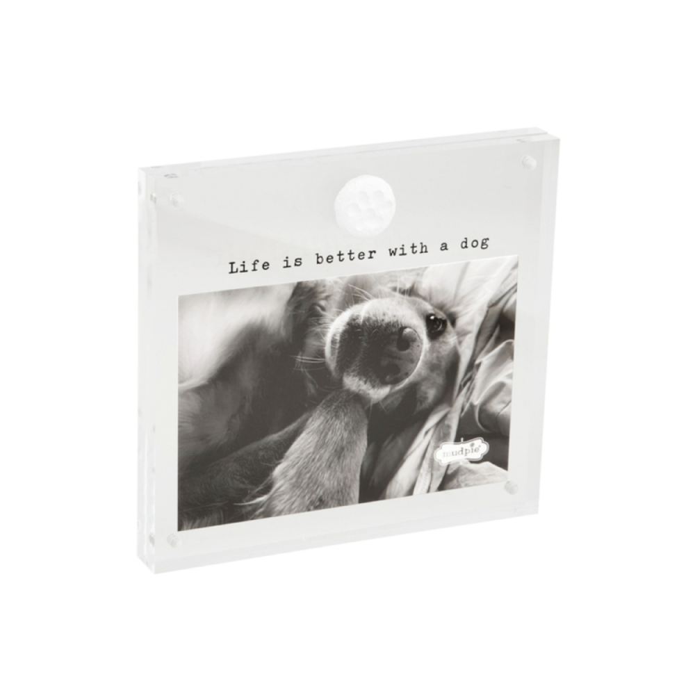 Mud Pie Acrylic Dog Frame - 4x6