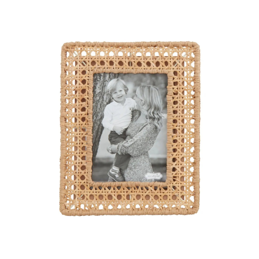 Mud Pie Woven Cane Frame