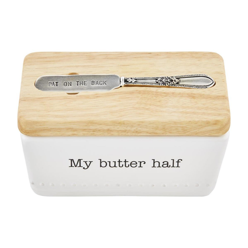 Mud Pie Butter Dish Set