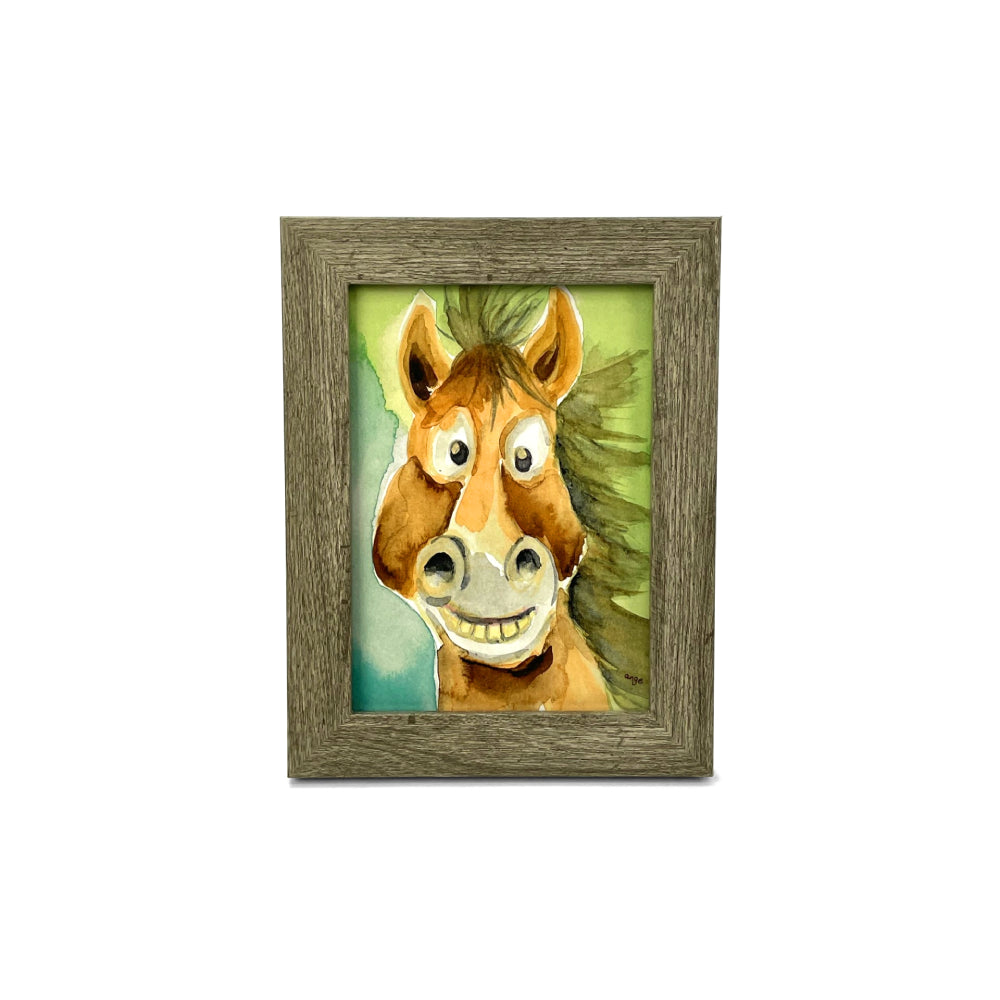 Artwork for Animals Angelica Goodwin Original Horse Watercolor Print