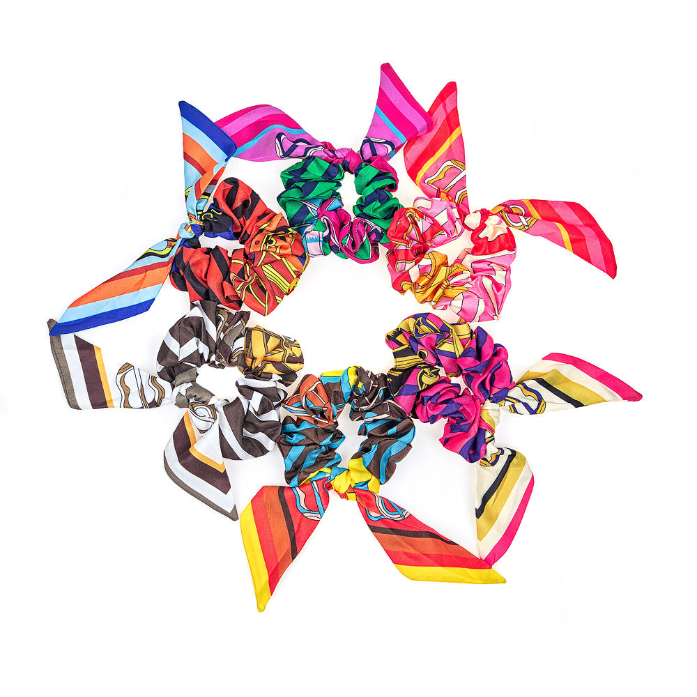 Triple Crown Hair Scrunchie