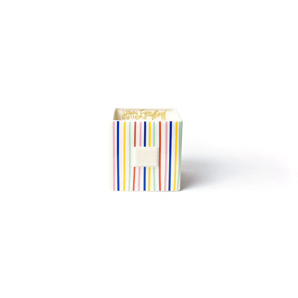 Happy Everything Happy Line Up Mini Nesting Cube- Medium
