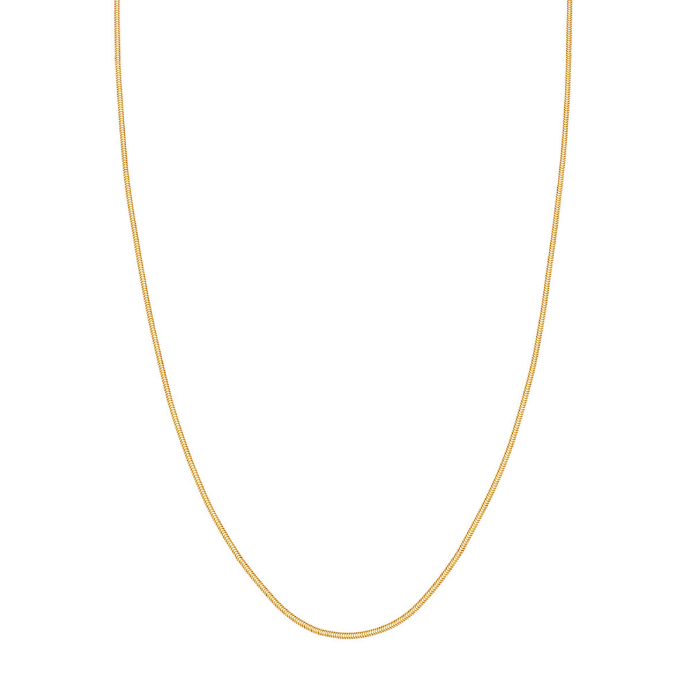 14k Gold 1.5mm Snake Chain 24"
