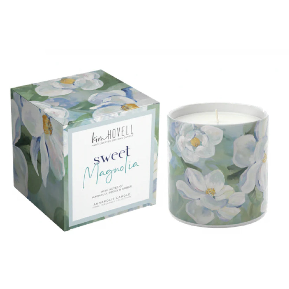 Annapolis Candle Sweet Magnolia Boxed Candle by Kim Hovell