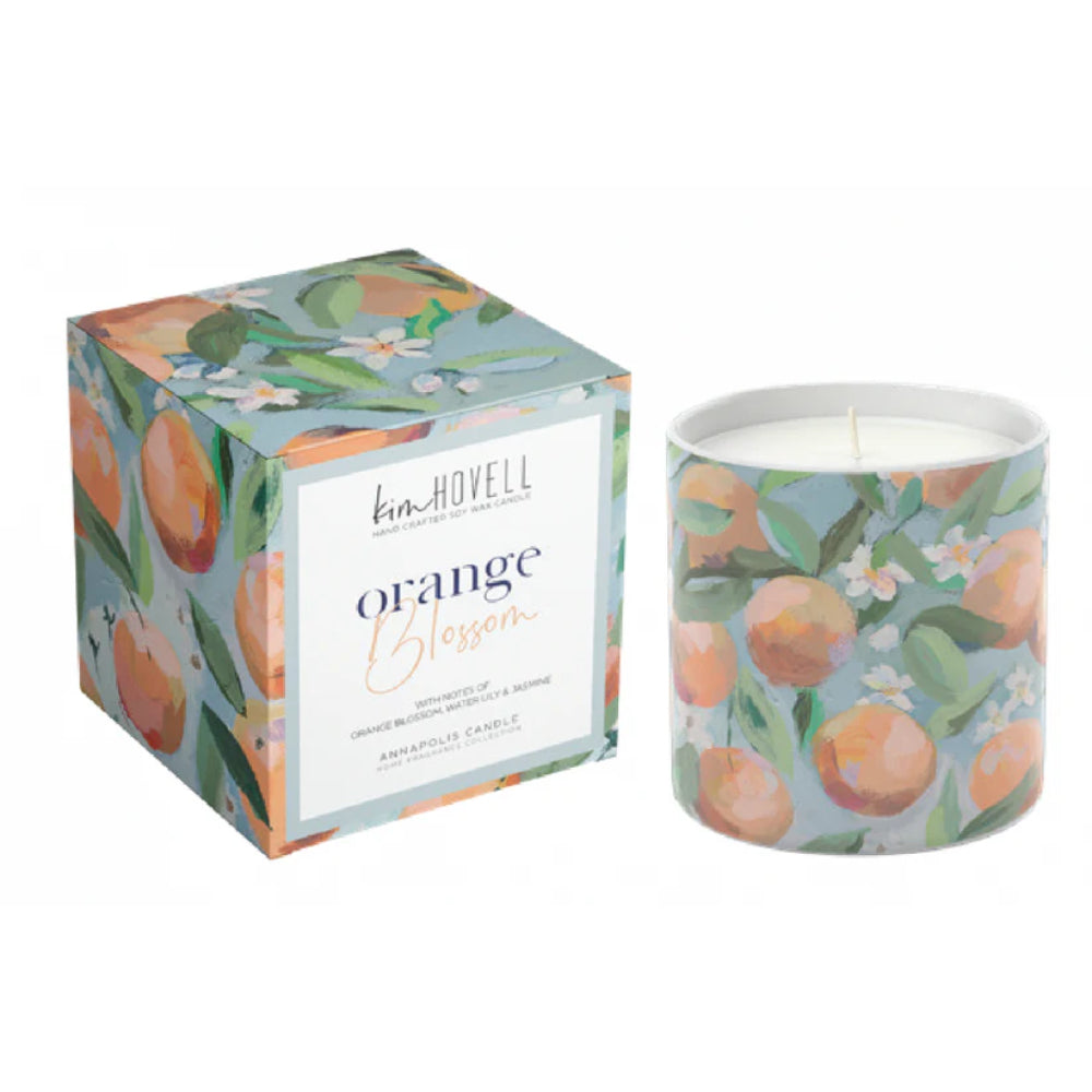 Annapolis Candle Orange Blossom Boxed Candle by Kim Hovell