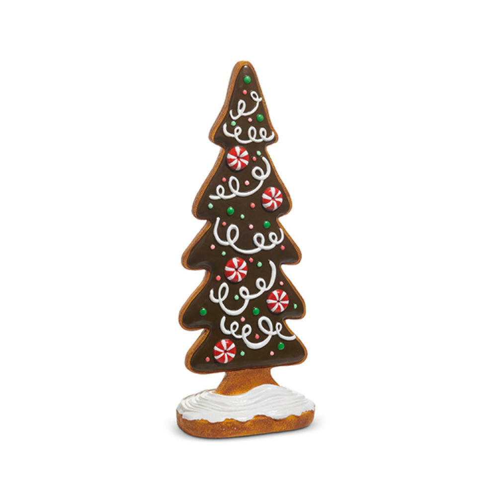 Raz Imports 19.5" Chocolate Frosted Gingerbread Tree (In-Store Pickup Only)