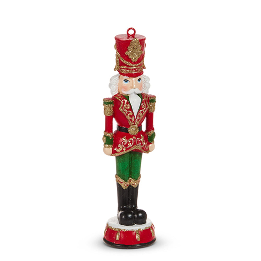 Raz Imports 6" Red and Green Nutcracker Ornament