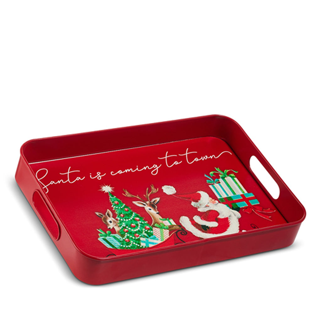 Raz Imports 15" The Magic of Christmas Tray