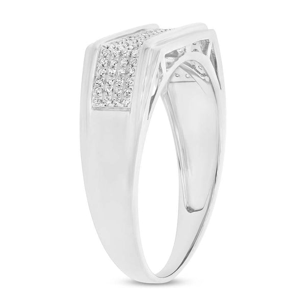 Shy Creation 0.24Ct Diamond Men'S Ring SC22003755