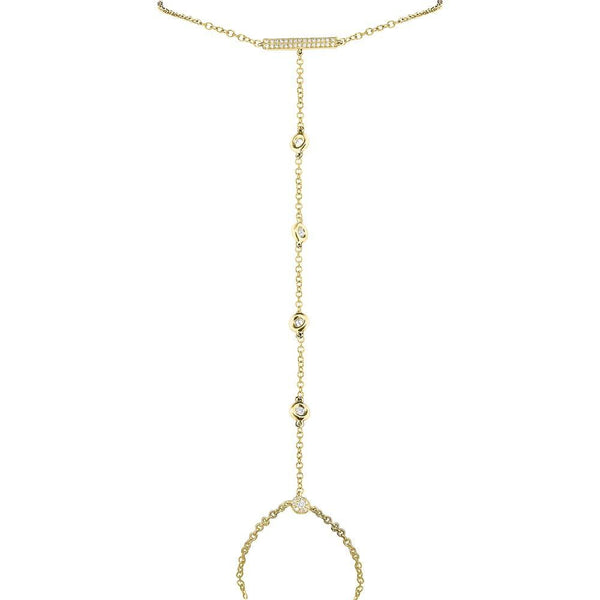 Shy Creation 0.24Ct Diamond Finger Bracelet SC55005011