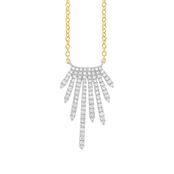 Shy Creation 0.24Ct Diamond Necklace SC55011289