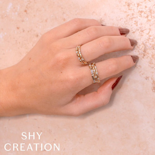 Shy Creation 0.24Ct Diamond Band SC55028368