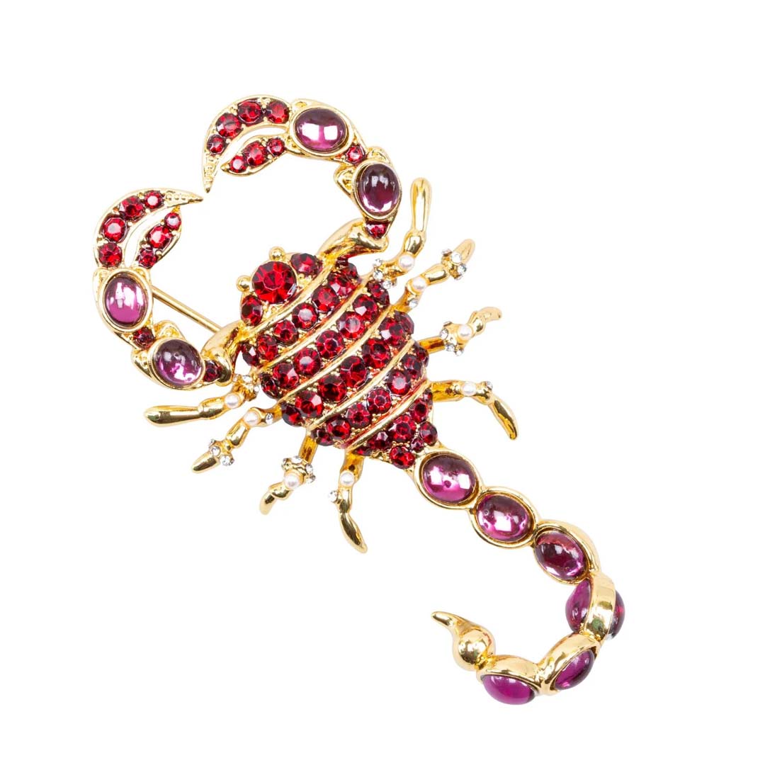 Scorpion Brooch By Bill Skinner