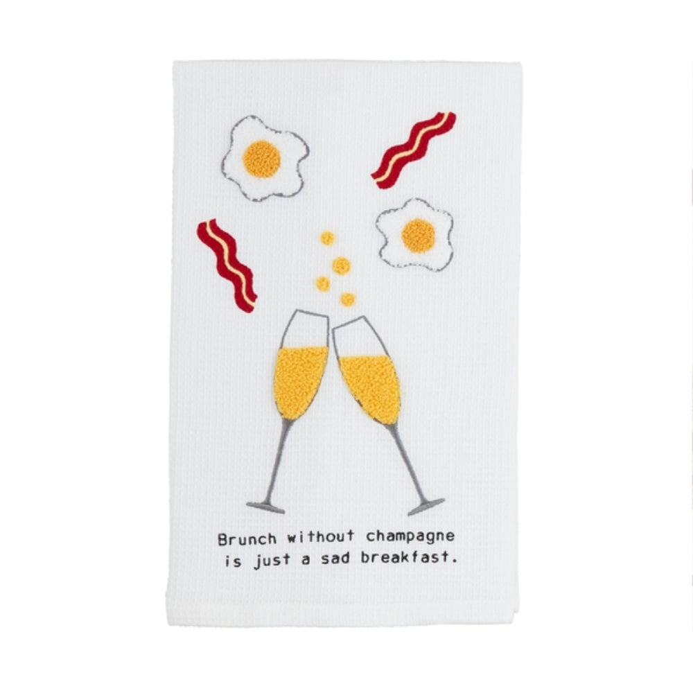 Mud Pie Food Boucle Towel