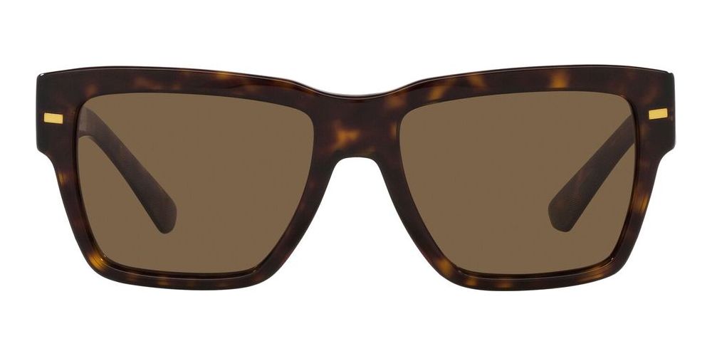 0DG4431 Havana Squared Sunglasses