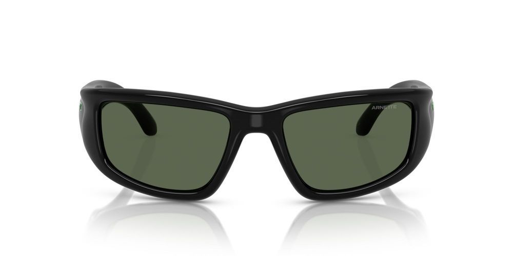 AN4358 Green Oval Sunglasses
