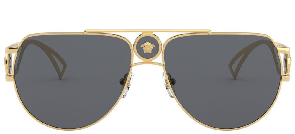 ENAMEL MEDUSA VE 2225 Gold Pilot Sunglasses