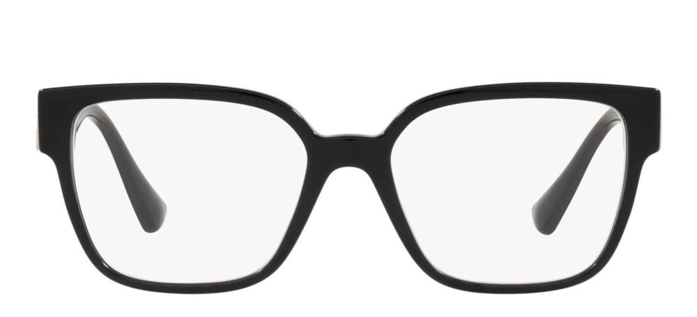 ROCK ICONS VE 3329B Black Geometric Eyeglasses