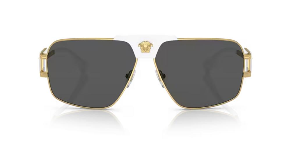 VE 2251 White Squared Sunglasses