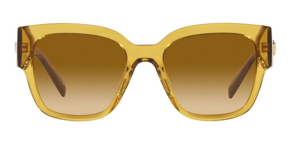 VE 4437U Yellow Geometric Sunglasses