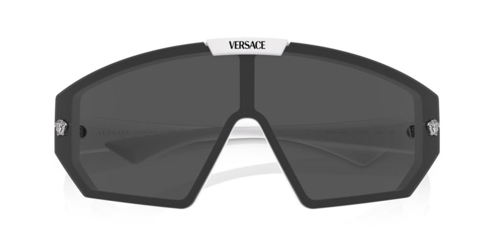 VE 4461 White Shield Sunglasses