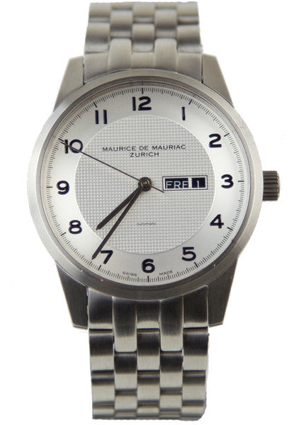 Maurice De Mauriac Swiss Men's Stainless Steel Automatic AM_MO_918_12_M