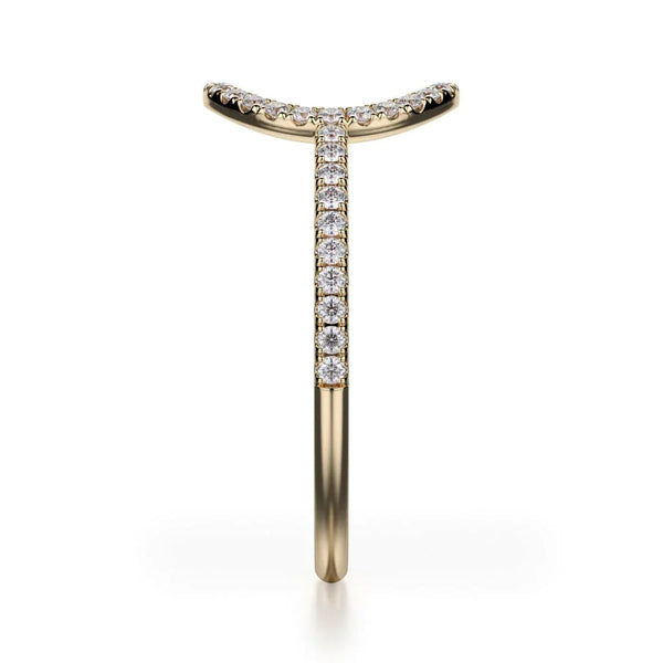 Diamond Open Circle Ring F279-WG4