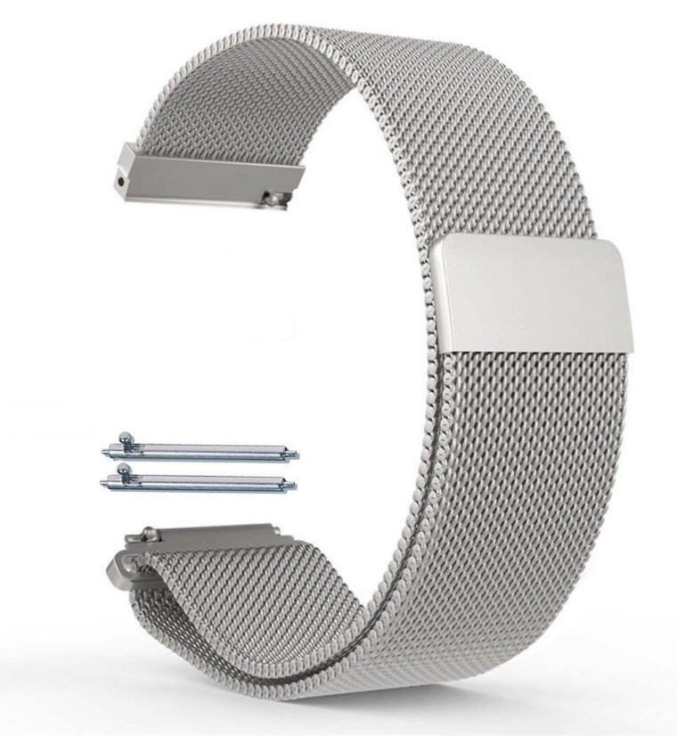 Timex Compatible Magnetic Clasp Stainless Steel Metal Mesh Milanese Bracelet Watch Band Strap #5041