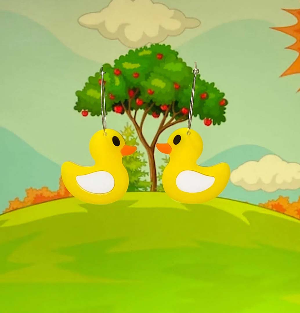 Ducky Earrings By Tantalising Treasures